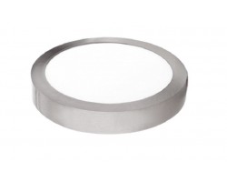 Downlight panel Redondo LED Superficie Cromado 18W